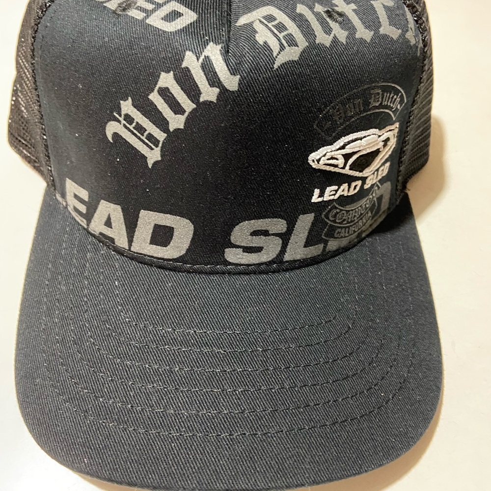 New! Black Von Dutch Hat